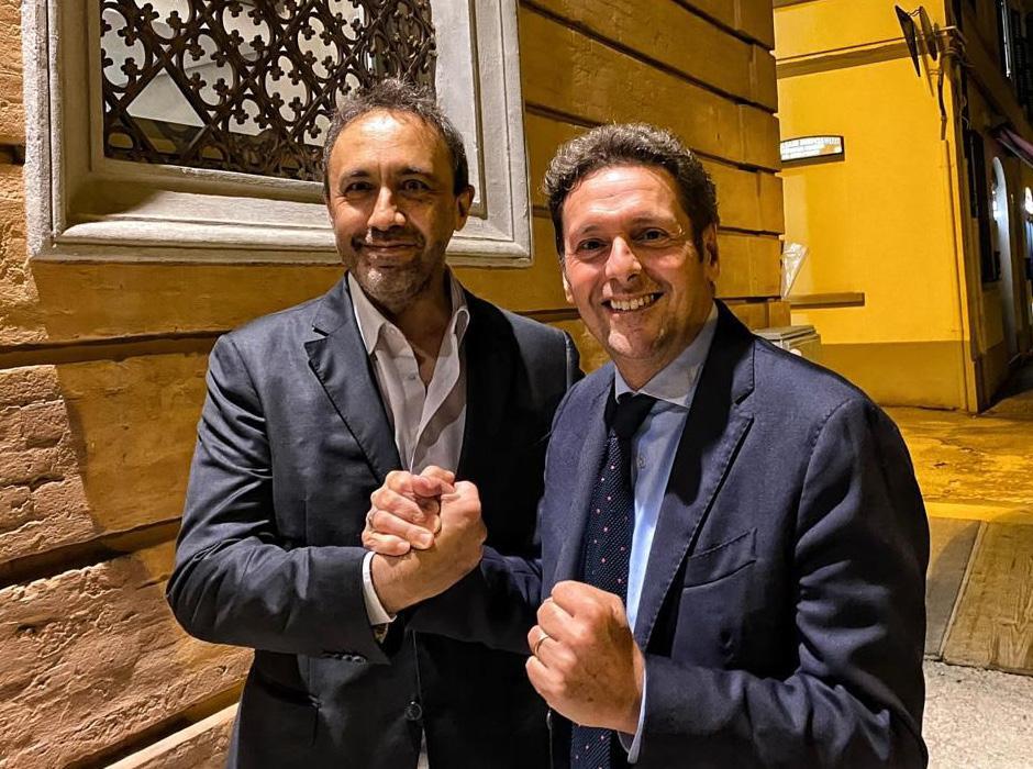 Massimiliano Nucci (HR Manager di ACER))  e Aurelio Luglio (Consulente per le Risorse Umane)