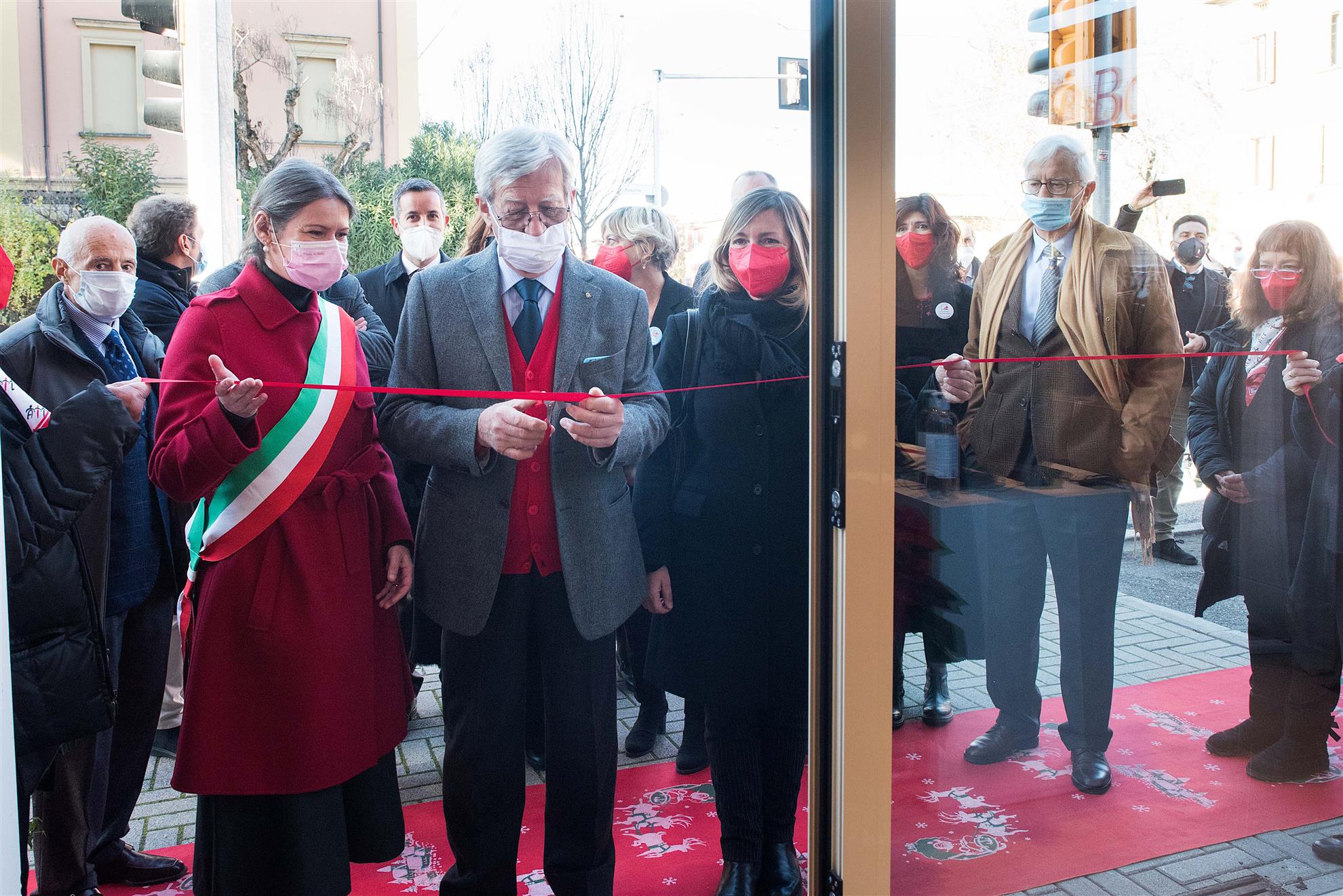 L'inaugurazione della Casa dei Volontari